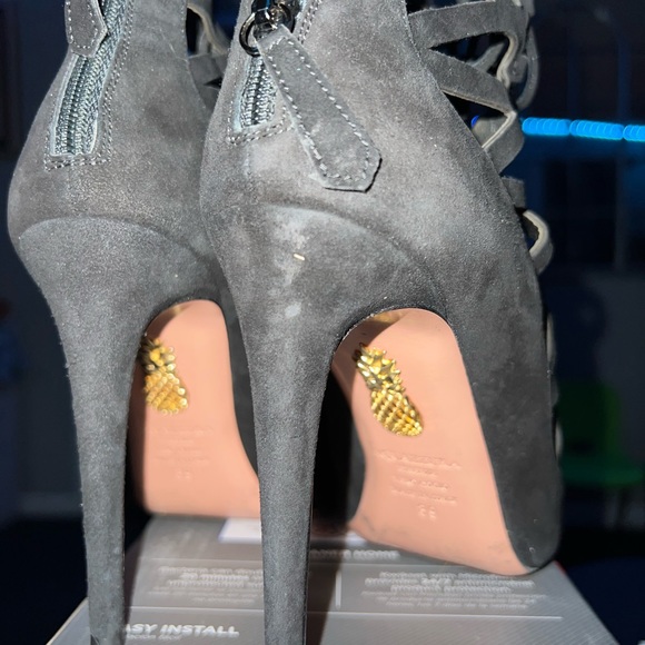 Aquazzura Black Suede - Picture 5 of 5